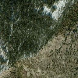 Satellite imagery of Pikes Peak Ridge, US