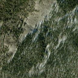 Satellite imagery of Pikes Peak Ridge, US