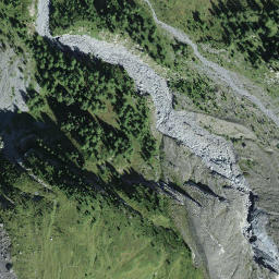 Satellite imagery of cairn, IT