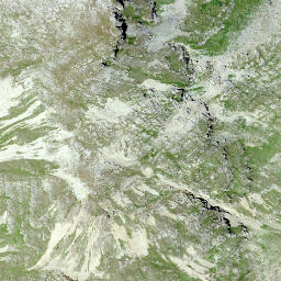 Satellite imagery of Uf da Flüe, CH