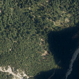 Satellite imagery of možici, IT