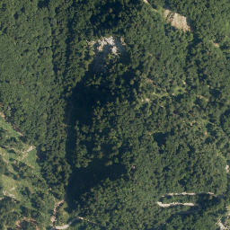 Satellite imagery of Loiblpass, AT