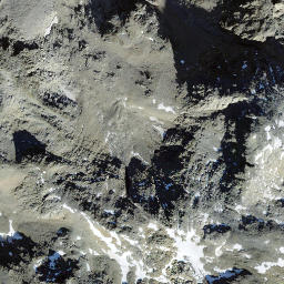 Satellite imagery of Lötschberg, CH