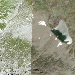 Satellite imagery of Piz Dalé, CH
