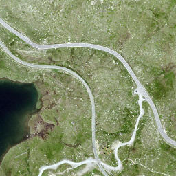 Satellite imagery of Passo del Bernina, CH