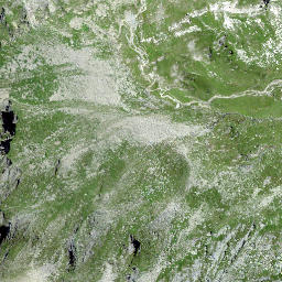 Satellite imagery of Piz Lunghin, CH