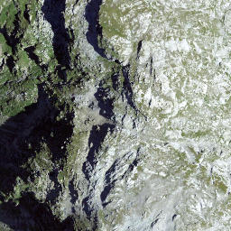 Satellite imagery of Piz Dalé, CH