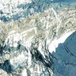 Satellite imagery of Piz Morteratsch, CH