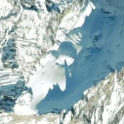 Satellite imagery of Piz Morteratsch, CH