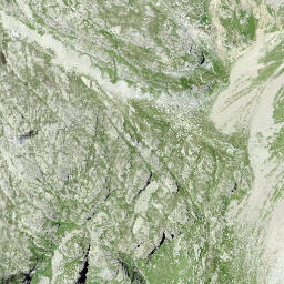 Satellite imagery of Piz Campasc, CH