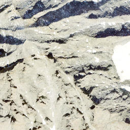 Satellite imagery of Bietschhorn, CH