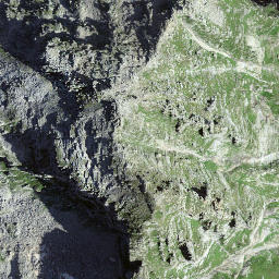 Satellite imagery of Pizzo Campala, CH