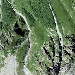 Satellite imagery of Piz Lizun, CH