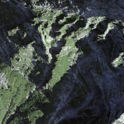Satellite imagery of Cima Bianca, CH