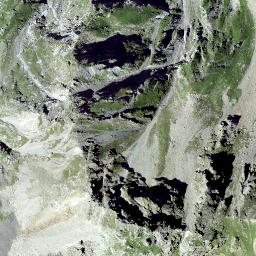 Satellite imagery of Piz Lizun, CH