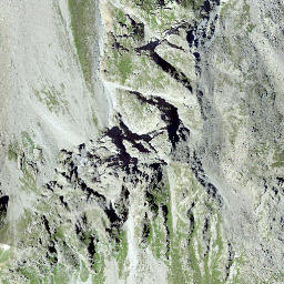 Satellite imagery of Piz Lizun, CH
