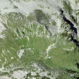 Satellite imagery of Piz Lizun, CH