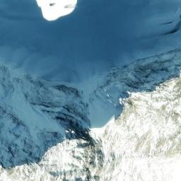 Satellite imagery of Piz Roseg, CH
