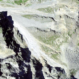 Satellite imagery of Piz Murtaira, CH