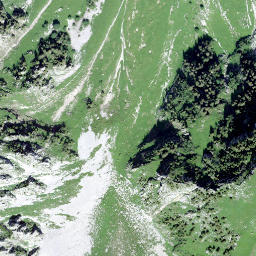 Satellite imagery of Pointe de la Chaumény, CH