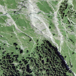 Satellite imagery of Piz Carn, CH