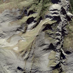 Satellite imagery of Breithorn, CH