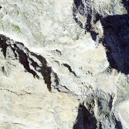 Satellite imagery of Piz Bregaglia, CH