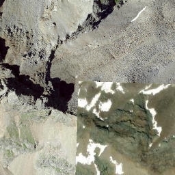 Satellite imagery of Piz Sena, CH