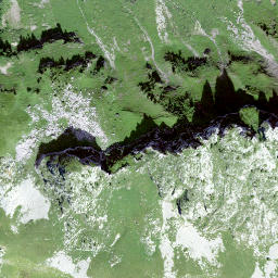 Satellite imagery of Mont Gardy, CH