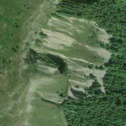 Satellite imagery of cairn, FR