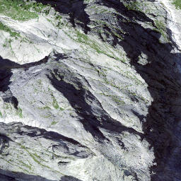 Satellite imagery of Piz Balzet, CH
