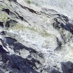 Satellite imagery of Piz Balzet, CH