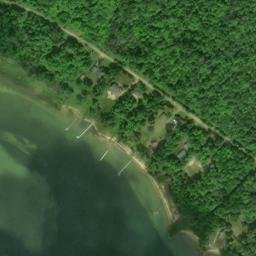 Satellite imagery of 53 C6M 124 — NGS RJ1293 — Sugar Island Township, US, US