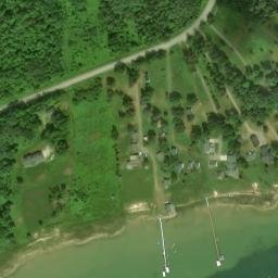 Satellite imagery of Stribling Point, CA