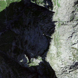 Satellite imagery of Cima di Cazzài, CH