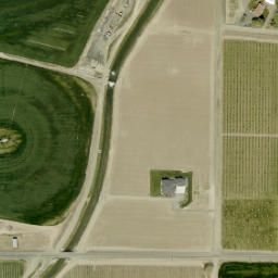 Satellite imagery of Sagebrush Ridge, US