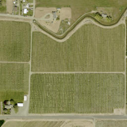 Satellite imagery of Sagebrush Ridge, US