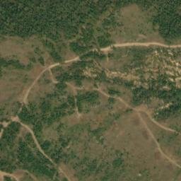 Satellite imagery of Basin Gulch Placer Mine, US