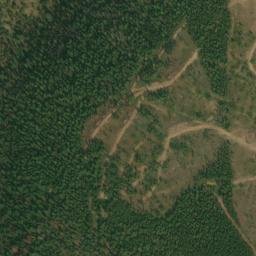 Satellite imagery of Blue Bell Mine, US
