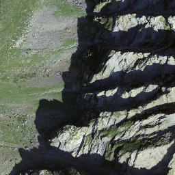 Satellite imagery of Poncione Rosso, CH