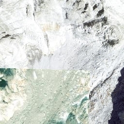 Satellite imagery of Pizzo Cengalo, CH