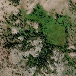 Satellite imagery of Barren Ridge, US