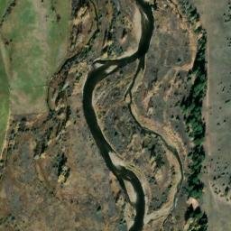 Satellite imagery of Russian Smith Mine, US