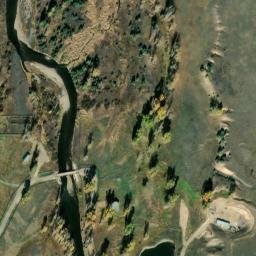 Satellite imagery of Russian Smith Mine, US