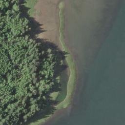 Satellite imagery of Portuguese Point, US
