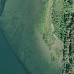 Satellite imagery of Pigeon Bluff, US