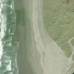 Satellite imagery of Cape Disappointment, US