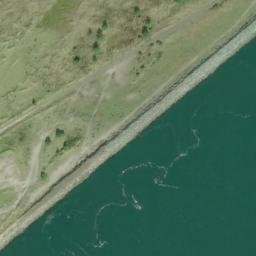 Satellite imagery of Cape Disappointment, US