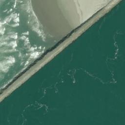 Satellite imagery of Cape Disappointment, US