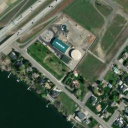 Satellite imagery of Columbia Point, US